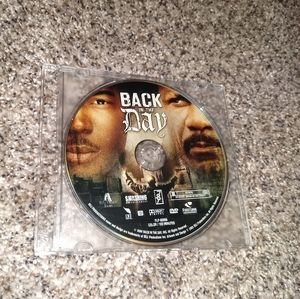 Back In The Day DVD (No Cover)